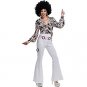 SZ M 70's Hottie Disco Shirt Women's Costume - SWWHC-CH03087