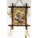 11" x 9" Framed Indian Picture - Eagle Head  SWED-FIB1116