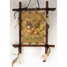 11" x 9" Framed Indian Picture - Four Deer  SWED-FIB1117