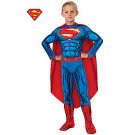 SZ M DC Comics Deluxe Superman Boy's Costume - SWWHC-R881367