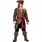 SZ XL Men's Deluxe Captain Skullduggery Pirate Costume - SWWHC-IC1086