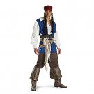 SZ Standard Captain Jack Sparrow Quality Adult Costume - SWWHC-5101