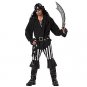 SZ M Men's Black and White Swashbuckler Costume - SWWHC-CC01174