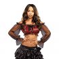 Sexy Striped Peasant Top Women's Costume - SWWHC-DG9519