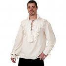 Mens Ecru Pirate Shirt - SWWHC-00551FF