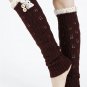 KNITTED LEG WARMERS  LEG WARMER - SWRUB-HAA264105AIBRO