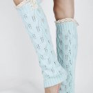 LACE TOP KNEE HIGH  LEG WARMER - SWRUB-KYL8051MIN