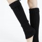 FOLDOVER TOP POM POM  LEG WARMER - SWRUB-KYL8059BLK