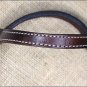 WESTERN LEATHER RAWHIDE BRAIDED ONE EAR BRIDLE HEADSTALL BREAST COLLAR BROWN - SWHILAS- HSZT123