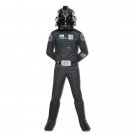 SZ Large - Deluxe Tie Fighter Pilot Kids Costume - SWOFSTW-99610604