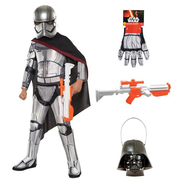 SZ Large - Complete Super Deluxe Captain Phasma Kids Costume - SWOFSTW ...