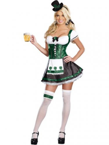 SZ Small Sexy Lady Luck Women's Costume - SWWHC-DG8888