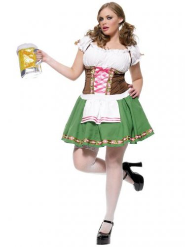 SZ 1X-2X Womens Plus Gretchen Bavarian Maiden - SWWHC-LA83311X