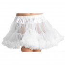 Standard Size White Tulle Layered Petticoat Adult Plus - SWWHC-8990XW