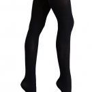 Standard Size Black Opaque Nylon Thigh High Stockings - SWWHC-LA6672