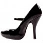 Size 6 Black Patent Sexy Maryjane Shoe - SWWHC-423-BABYDOLL