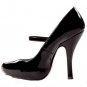 Size 9 Black Patent Sexy Maryjane Shoe - SWWHC-423-BABYDOLL