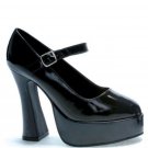 Size 7 Black Patent Mary Jane Shoe Adult - SWWHC-PL2638BP