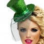 Green Fever Mini Top Hat on Headband Adult - SWWHC-21296SM