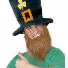 St. Pat's Leprechaun Hat with Beard - SWWHC-25241SM