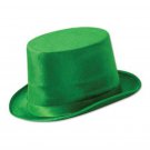 St Patrick's Day Green Dura Form Vel Felt Top Hat - SWWHC-30742