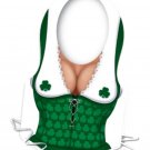 St. Patrick's Day Plastic Sexy Irish Miss Vest - SWWHC-33242