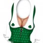 St. Patrick's Day Plastic Sexy Irish Miss Vest - SWWHC-33242