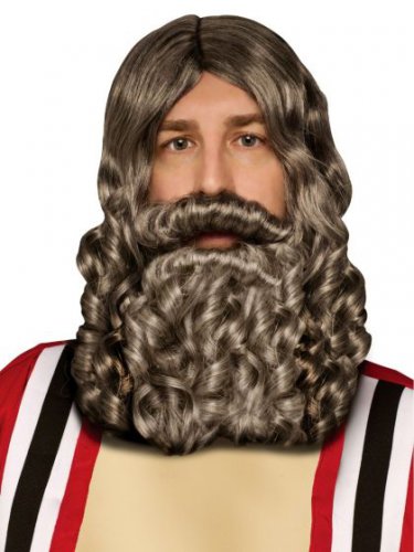Biblical Beard and Wig Grey - SWWHC-5278GY