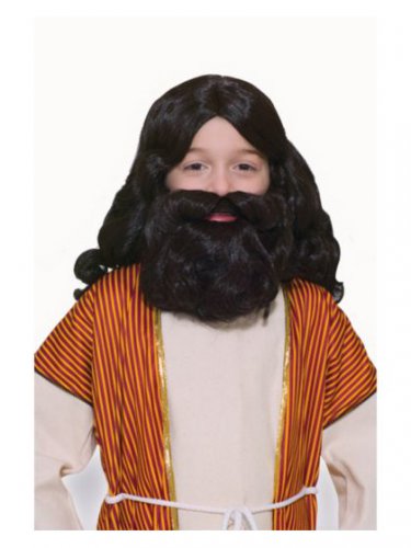 Biblical Wig and Beard Set Child - SWWHC-61992
