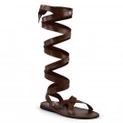 Size SMALL Brown Men's Sandal - SWWHC-PL1201BN