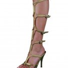 SIZE X-LARGE Gold Women's Sandal Adult - SWWHC-PL2656GD