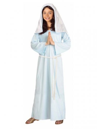 SZ Small Light Blue Panne Cape Child - SWWHC-F60109