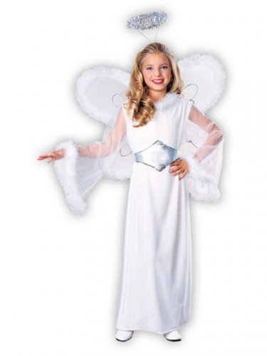 SZ LARGE Snow Angel Child Costume - SWWHC-R38651