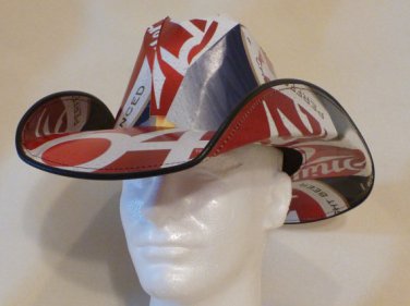 Miller 64  Beer Box Cowboy Hat   SW-ETSBBH