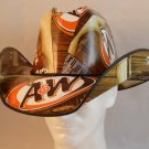 A&W Root Beer Cola Box Cowboy Hat   SW-ETSBBH