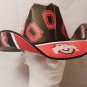 Ohio State Buckeyes University Cowboys  Cowboy Hat Made Of Officially Licensed Materials   SW-ETSBBH