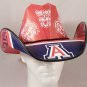 Arizona Wildcats Cowboy Hat Made Of Officially Licensed Materials   SW-ETSBBH