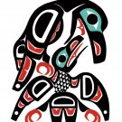 Nurturing Raven Joe Mandur Jr Art Card Northwest Coast Haida Art