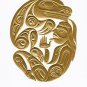 The Bear Mother Bill Reid Gold Embossed Art Card Northwest Coast Native