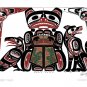 Frog Copper Design Richard Shorty Art Card Northern Tuchone Yukon Native