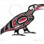 Raven Richard Shorty Art Card Northern Tuchone Yukon Native