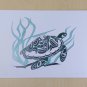 Turtle Richard Shorty Art Card Northern Tutchone Native