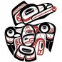 Raven David Boxley Art Card Tsimshian Northwest Coast Native