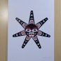 Sun Clarence Mills Art Card Northwest Coast Native