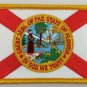 Florida State Flag Patch Embroidered Iron On Applique