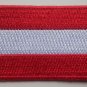 Austria Flag Patch Embroidered Iron On Applique Austrian
