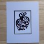 Haida Eagle by Clarence Mills  11"x14" Matted Art Print West Coast Native