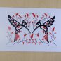 Hummingbirds Eric Parnell Art Card Haida Native