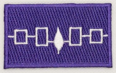 Iroquois Flag Patch Embroidered Iron On Applique