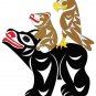 Hitching A Ride Doug La Fortune Art Card Coast Salish Nation Native Art